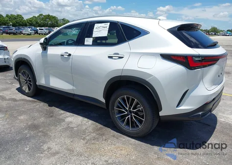 2025 Lexus Nx 250 Premium z USA, uszkodzony, nr VIN 2T2GDCAZ5SC025045